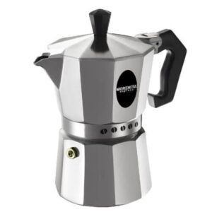 Caffettiera Morenita Bialetti 1-2-3-6-9-12 Tazze Alluminio Macchinetta Caffè Moka