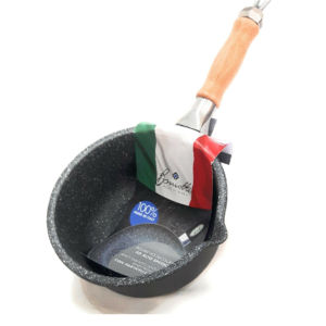 Pentolino Boniotti Stove Guss cm 16 Alluminio Pressofuso Manico Smontabile