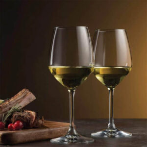 Calice Vino Bianco 42cl Bormioli Set 6 Bicchieri Vetro Trasparente Degustazione