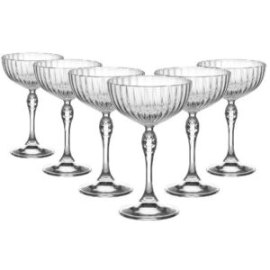 Coppa Cocktail Coupe America’20S Bormioli 22 cl Set 6 Calice Champagne