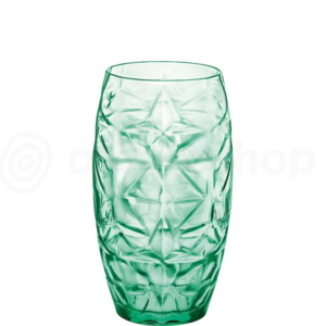 Bicchiere Oriente Verde Bormioli 47cl Set 6 Bicchieri Vetro Bibita Acqua