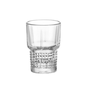 Bicchiere Bartender Novecento Liquore Bormioli cl 8 Set 3 Bicchieri Vetro Trasparente