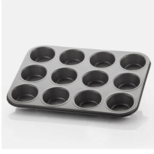 Teglia 12 Muffin Vespa Stampo Alluminio Antiaderente Cupcake dolci forno