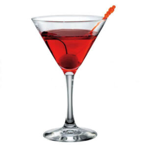 Coppa Martini Bartender Bormioli 24 cl Set 6 Coppe Calice Drink Cocktail Bicchiere Bar