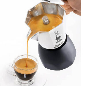 Caffettiera Brikka Bialetti Moka 2 e 4 Tazze Macchinetta per Caffè Espresso Bar