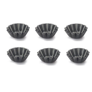 Formina Budino Vespa 11 cm Set 6 Stampi Alluminio Antiaderente art. 40036 stampino monoporzione