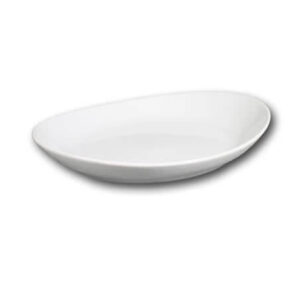 Piatto a servire Ovale Tivoli Gondolina Saturnia Sperlunga Porcellana Bianco cm 21-26