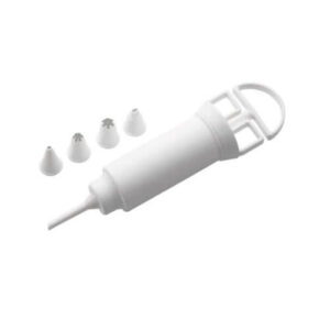 Siringa Decoratrice Dolci Pedrini Plastica con 5 Bocchette