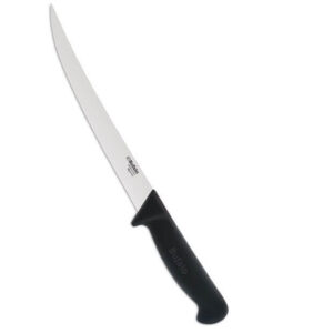 Coltello Sfilettatore Flessibile Bufalo cm 18 Professionale Manico Nero Plastica Sfilettare