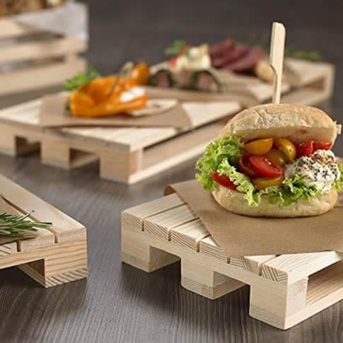 Tagliere Mini Pallet Meeting Legno Vassoio Aperitivo Varie Misure piatto portata stuzzichini bar Tagliere Mini Pallet Meeting Legno Vassoio Aperitivo Varie Misure piatto portata stuzzichini bar