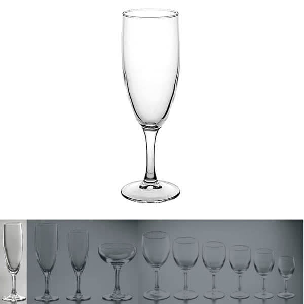 Calice Flute Elegance Arcoroc Set 12 Bicchieri Vetro Trasparente Varie Misure spumante fluttino Calice Flute Elegance Arcoroc Set 12 Bicchieri Vetro Trasparente Varie Misure spumante fluttino