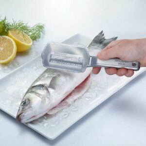Squamapesce Westmark Alluminio Professionale Squama Pesce pulire squamare