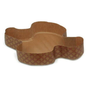 Stampo Colomba Decora Carta 750 gr Set 5 Forma Pasquale Teglia Pasqua ruoto