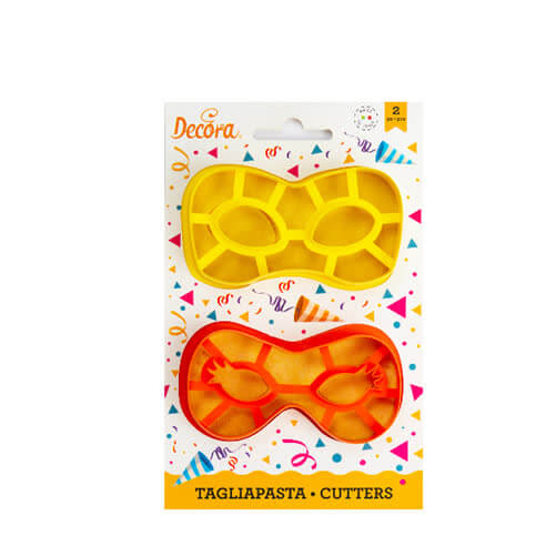 Tagliabiscotti Carnevale Decora Taglia Biscotti Stampo Dolci pasta