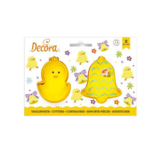Tagliabiscotti Pulcino Campana Decora Taglia Biscotti Stampo Dolci pasta