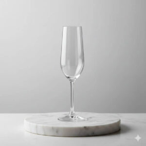 Calice Riserva Flute 20cl Champagne Bormioli Set 6 Bicchiere con Piede Vetro Degustazione bar tavola drink