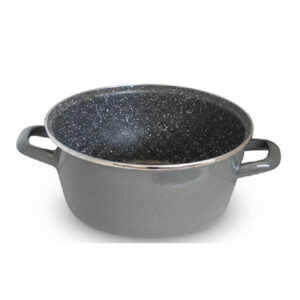 Casseruola K2 Vitrinor 2 Manici Acciaio Vetrificato Antiaderente Antigraffio Varie Misure induzione forno