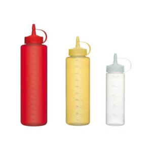 Dispenser Bottiglia Cosmoplast Contenitore Salse Olio Varie Misure dosatore cucina