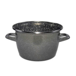 Pentola K2 Vitrinor 2 Manici Acciaio Vetrificato Antiaderente Antigraffio Varie Misure forno gas induzione