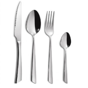 Posate Nice Comas Acciaio Inox 4 mm Set 12 Forchetta Cucchiaio Cucchiaino Coltello sevizio tavola
