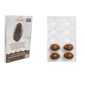 Stampo 10 Uovo Pasquale Decora 30g Forma Uova di Pasqua Cioccolato professionale