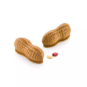 Stampo Silicone Arachide 100ml Silikomart Forma Dolci frutta reale pasticceria monoporzioni