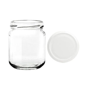 Barattolo Conserve Avir Vetro 12 Contenitori Bolliture Con Tappo da 82 mm Varie Misure