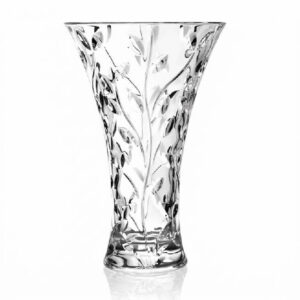 Vaso Laurus Large RCR Portafiori 30 cm Vetro Cristallino Trasparente centrotavola