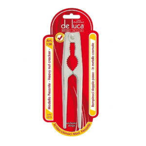 Schiaccianoci Pesante De Lux De Luca Metallo Cromato Rompinoci rompi noci